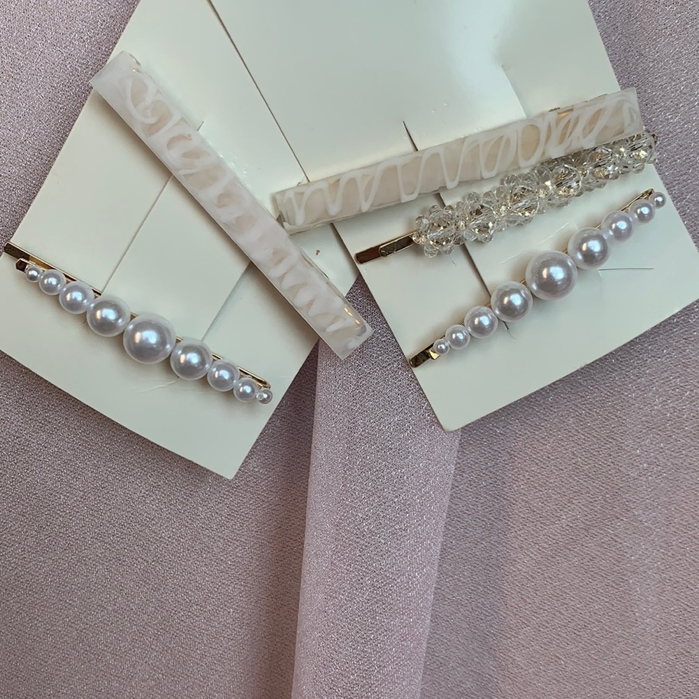 Five decorative Hair Pins